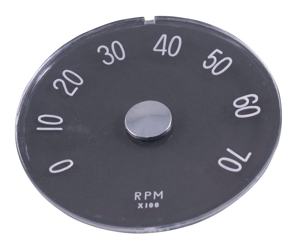 Dial glass, rev counter P1800
