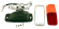 Taillight kit Duett 58-68 Right Hand Taillight kit Duett 58-68 Right Hand