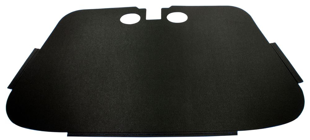 Trunk lid board 122 black 1965-70