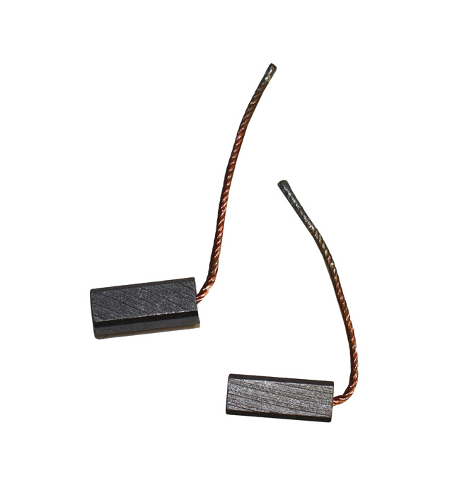 Carbon brush heater motor