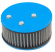 Air filter SU 3-bolt Hi-Po w.vent blue