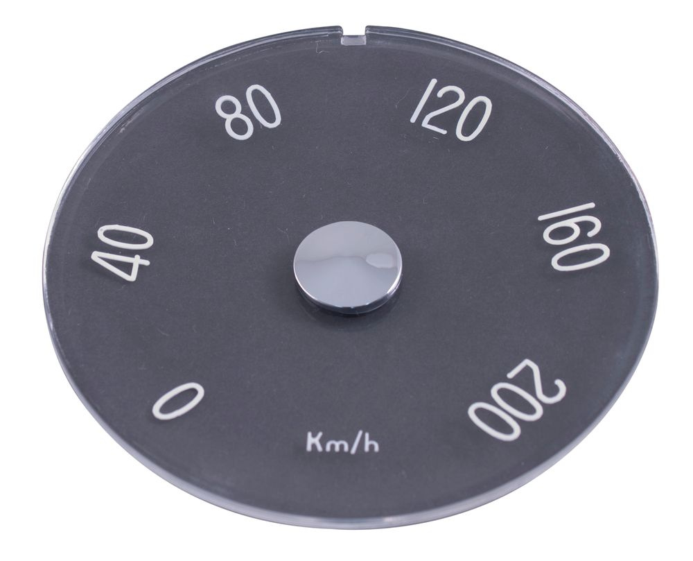 Dial glass, speedometer P1800 (Km/h)-69