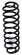 Coil spring rear 140/164 -73 re reinf.