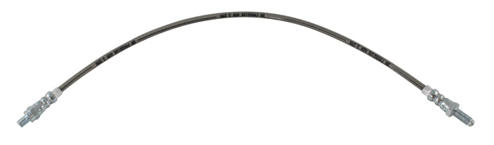 Brake hose 140 Frt outer metal braided