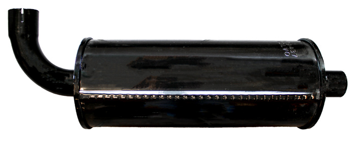 Muffler 140 67-73 (not E) rear