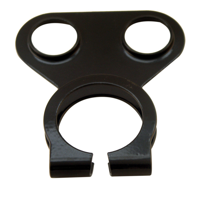 Clamp front on rear silencer1800