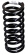 Coil spring 140 67-74 front