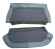 Cover Rear seat 120 4d 1961 blue