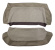 Cover Rear seat 120 4d 1961 grey Alt 2 Cover Rear seat 120 4d 1961 grey Alt 2