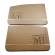 Door panel 120 2d 62-63 nougat Pair Door panel 120 2d 62-63 nougat Pair