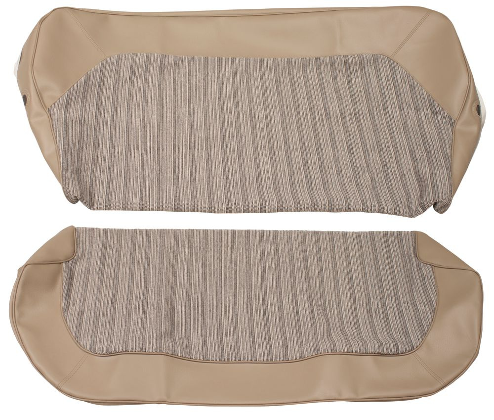 Cover Rear seat 122 Wagon 1962 nougat