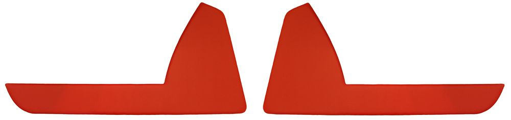 Door panel P1800 1963 lower red