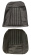 Cover Front seat P1800 1963 black Cover Front seat P1800 1963 black