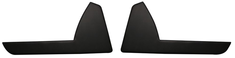 Door panel P1800 1963 lower black LH/RH