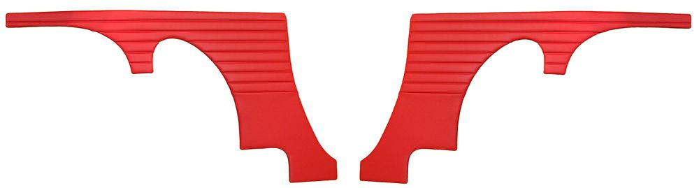 Panel Rear side P1800 1963 red