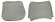 Cover Front seat 544 62-63 US grey
