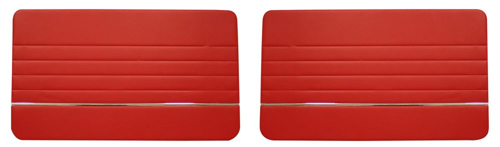 Door panel 544 62-63 red pair