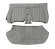 Cover Rear seat Amazon 4d 1962 US grey