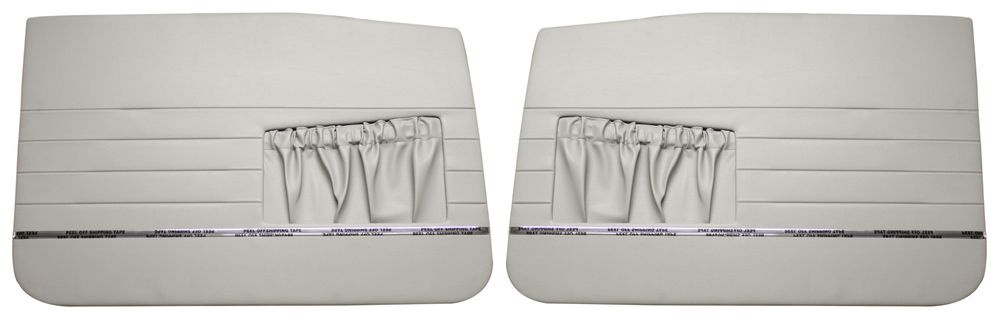 Door panel 120 4d/122 Wagon 62-63 grey L