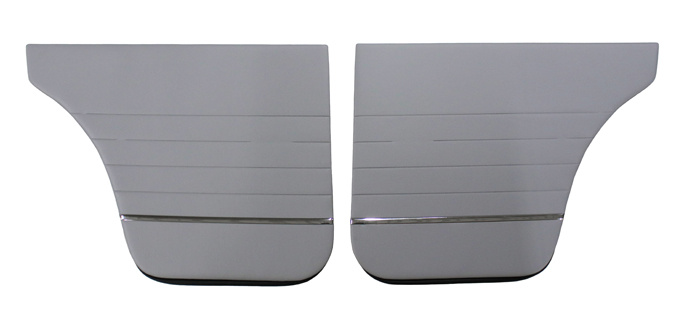 Door panel 120 4d/122 Wagon 62-63 grey L