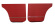 Door panel 120 4d/122 Wagon 62-63 red LH Door panel 120 4d/122 Wagon 62-63 red LH