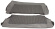 Cover Rear seat 130 2d 1962grey ch25200-