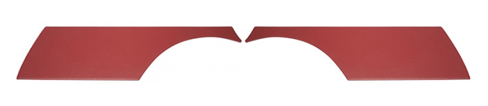 Panel Trunk 122 Wagon 62-63 red