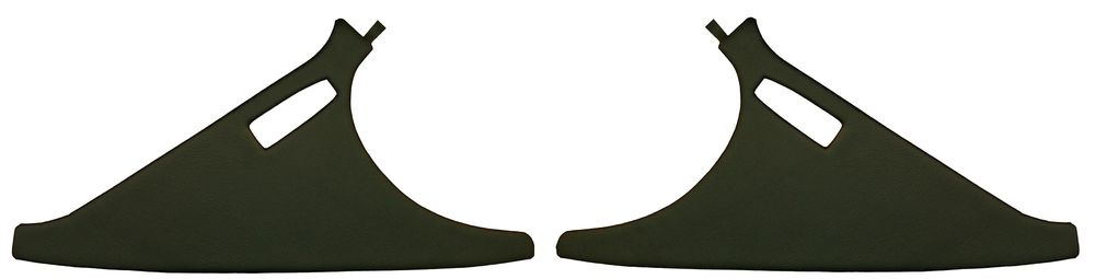 Panel C/D-pillar 1800S 64-69 black pair