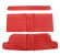Cover Rear seat 1800S/E 64-71 red