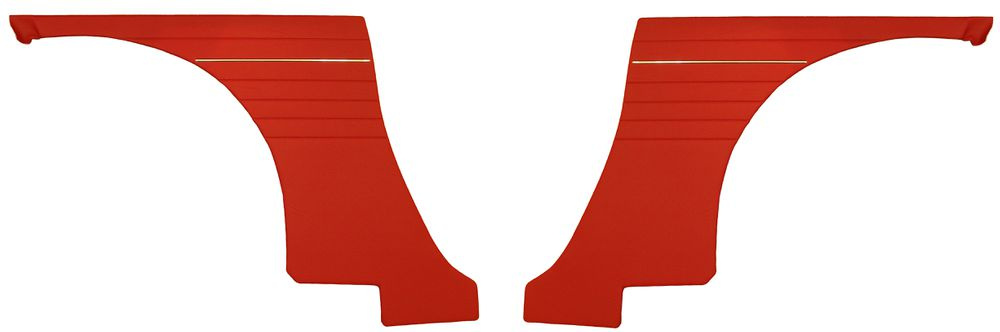 Panel Rear side 1800S/E 64-70 red Pair