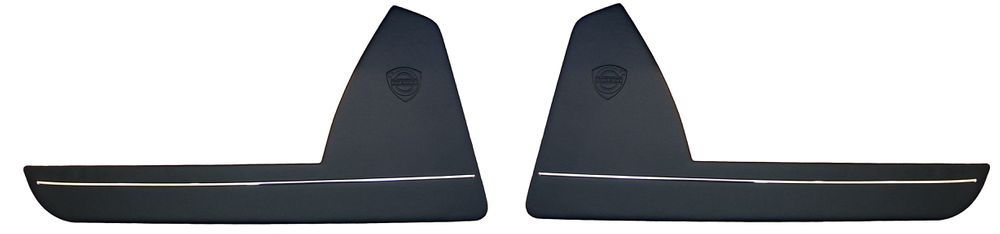 Door panel 1800S/E 64-71 lower blk Pair