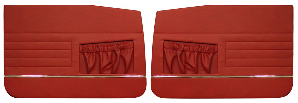 Door panel 120 4d/122 Wagon 1964 red LHF