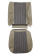 Cover Front seat Amazon 1964 grey Cover Front seat Amazon 1964 grey