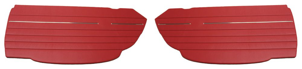 Door panel 1800S/E 64-70 upper red pair