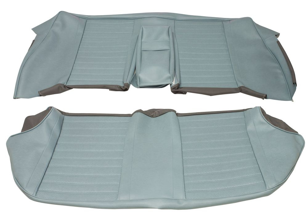 Cover Rear seat 120 4d 1965 light blue