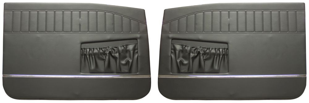 Door panel AZ 122/4D 65 black LHF & RHF