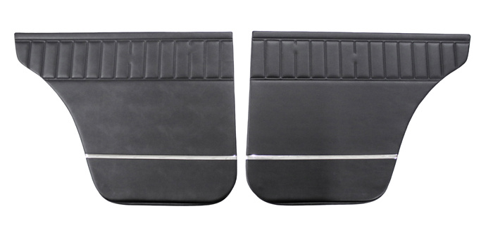 Door panel Volvo 122/4D 65 black LHR