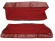 Cover Rear seat 544 65-66 red