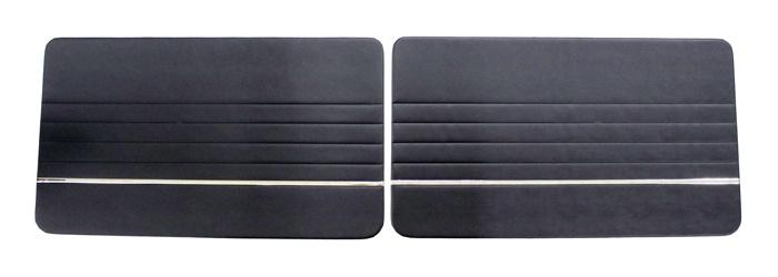 Door panel 544 65-66 black LH+RH
