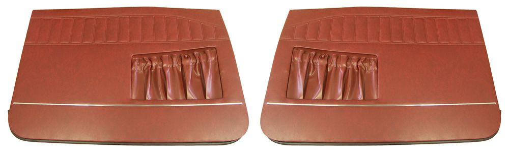 Door panel 122 4d/Wagon 66 front red Pr