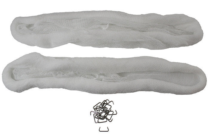 Upholstery set frt seat 122 65-68 beige