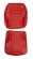 Upholstery frt seat 122 65-8 Bright red