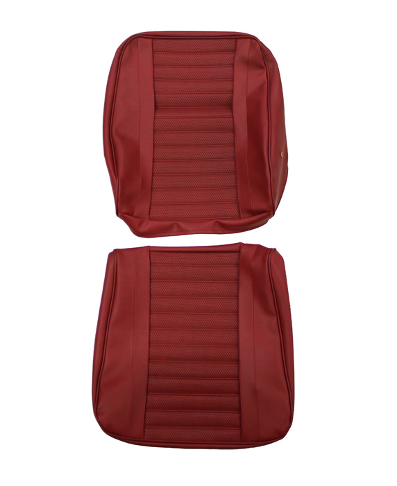 Cover Front seat Amazon 67-68 red