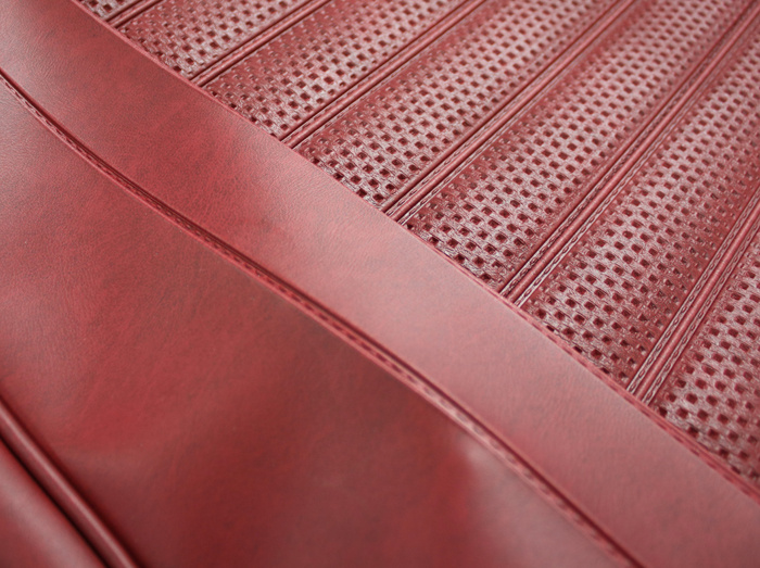 Cover Front seat Amazon 67-68 red