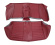 Cover Rear seat 120 4d 67-68 red