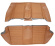 Cover Rear seat 120 4d 67-68 brown