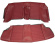 Cover Rear seat 130 2d 67-68 red
