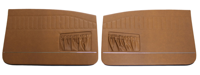 Door panel 130 2d 67-68 brown LH/RH