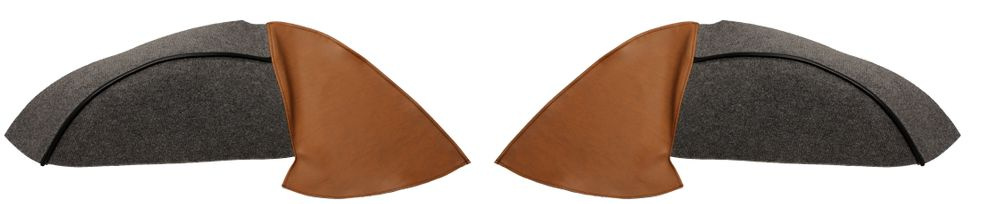 Cover Wheel house 122 Wagon 67-68 brown