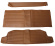 Cover Rear seat 1800S 64-69 brown
